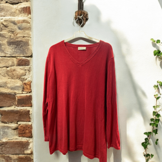 Ulla Popken Pullover XL Rot