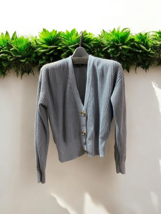 C&A Cardigan S Grau