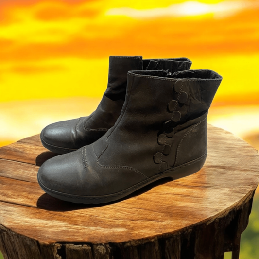 Stiefeletten 40 Schwarz