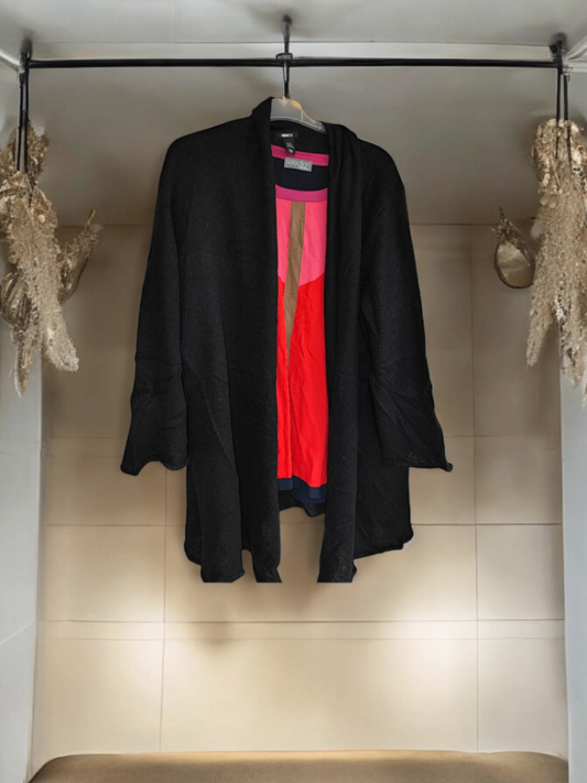 Cardigan One Size Schwarz