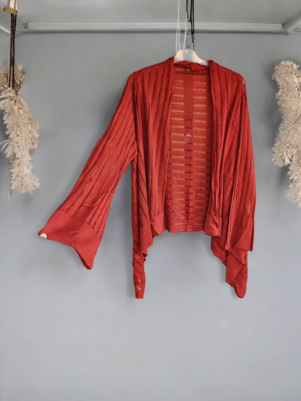 Ulla Popken Cardigan L Rot