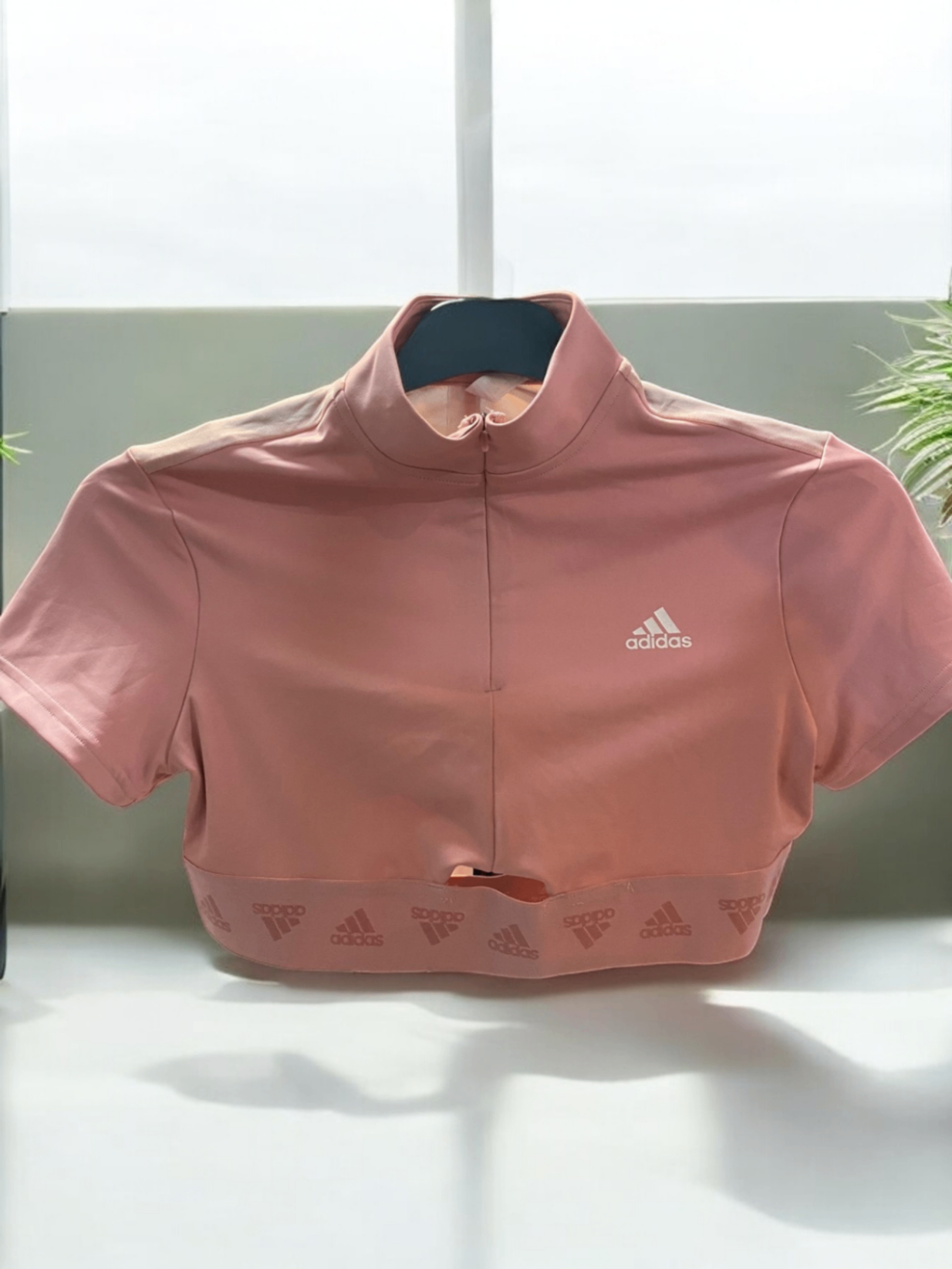 Adidas Crop-Top M Rosa