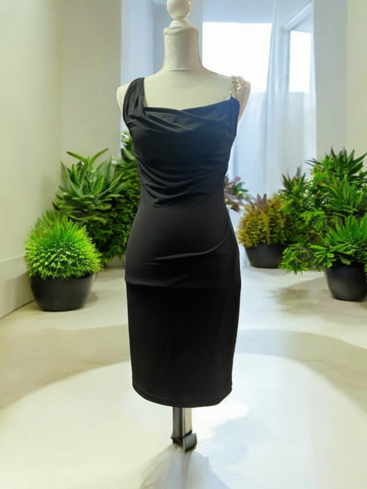 Calvin Klein Kleid S-M Schwarz