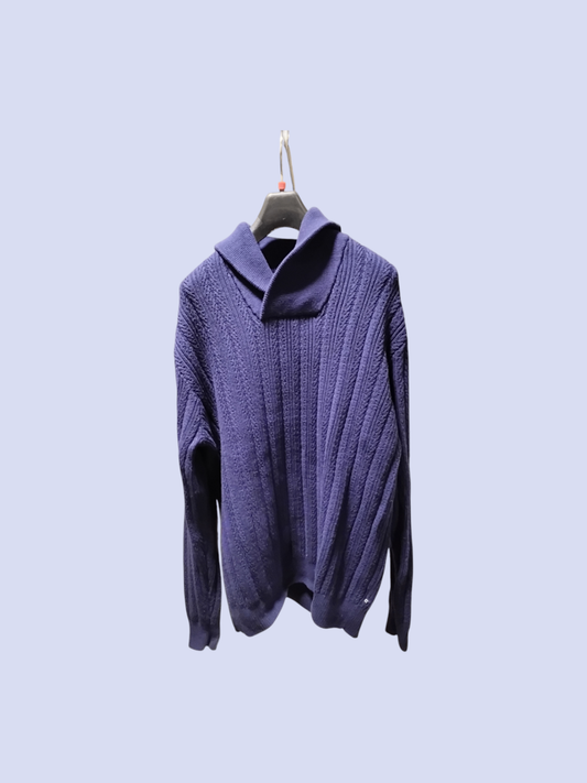 Chaps Pullover L Blau