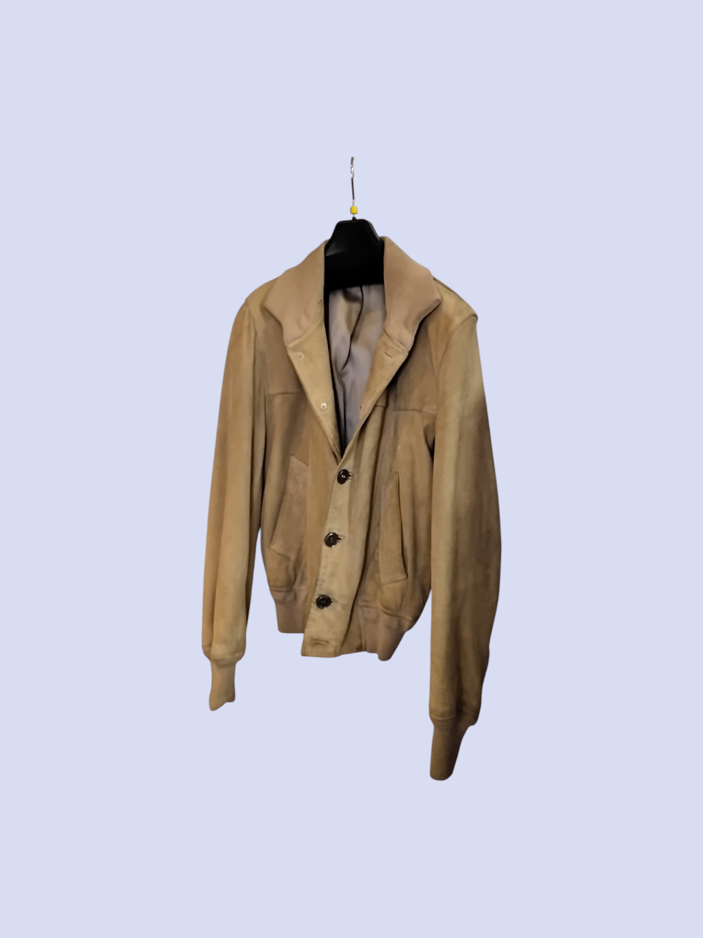 Wildleder Jacke M Beige