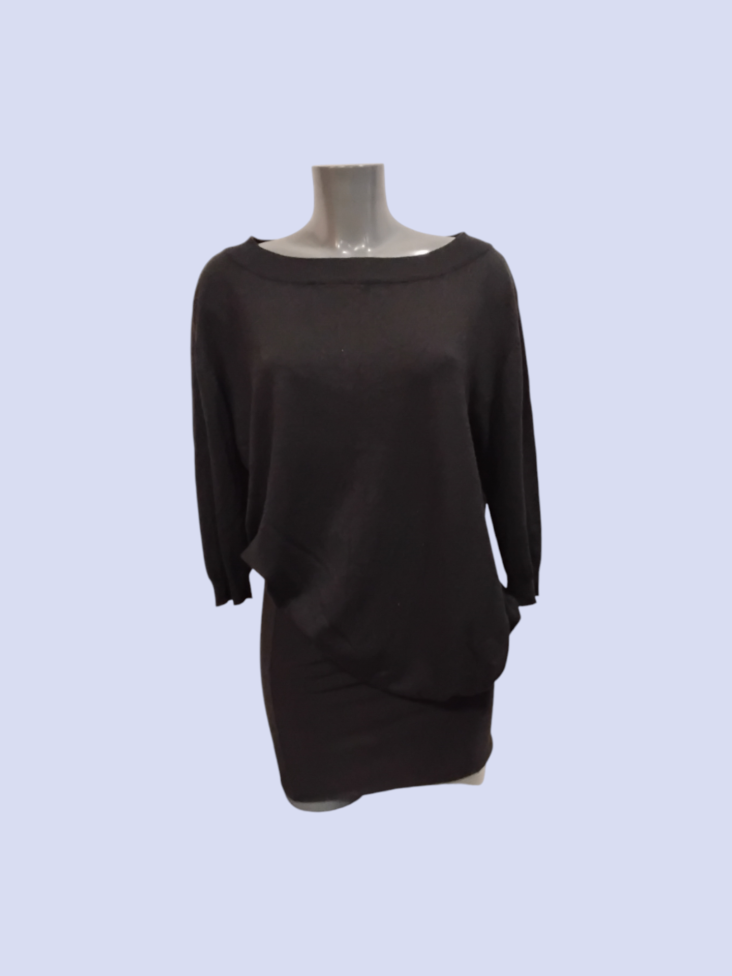 Amisu Pullover L Schwarz