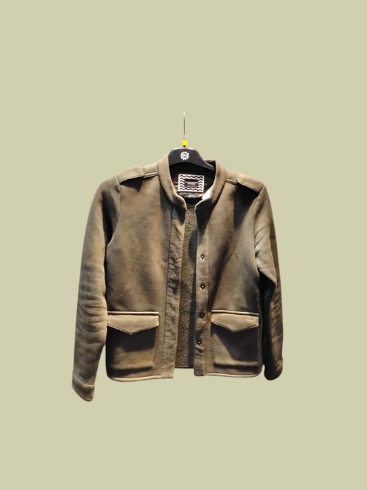 Maison Scotch Jacke M Olivgrün