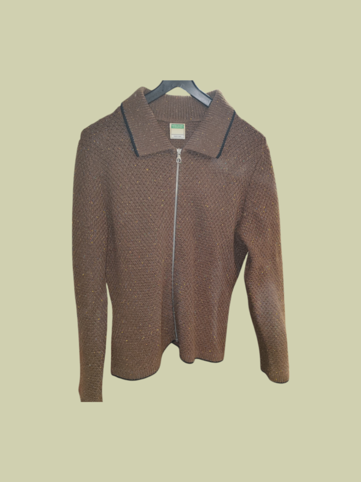 UCOB Strickjacke Braun