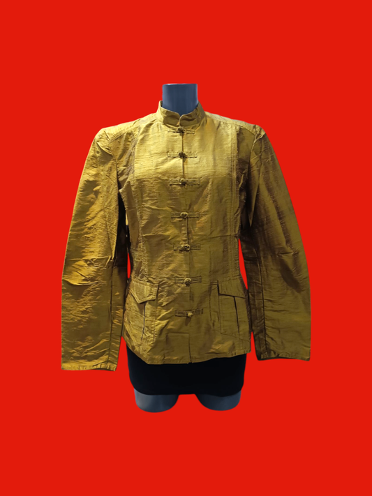 enSoie Jacke M Grün