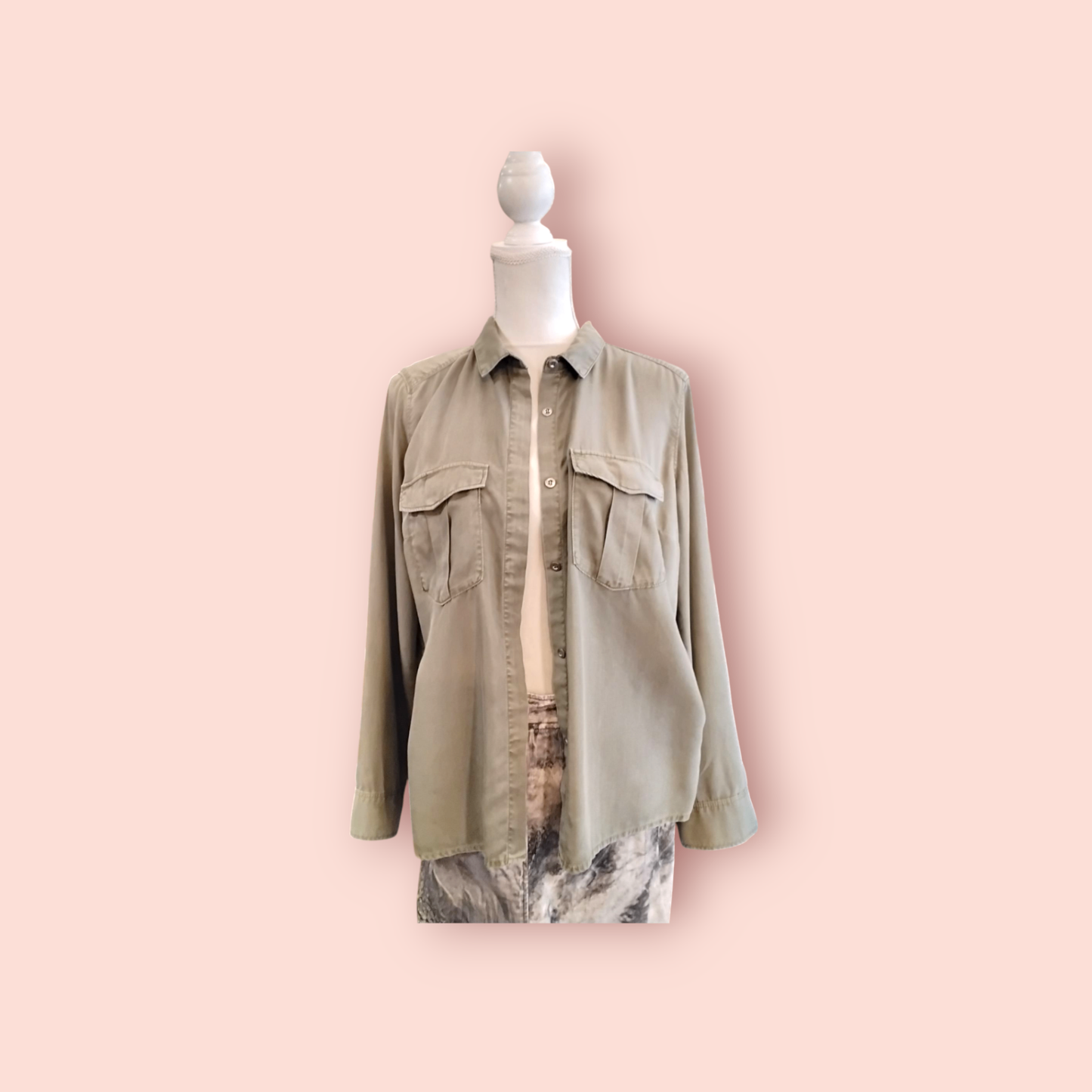 H&M Hemd S Olive