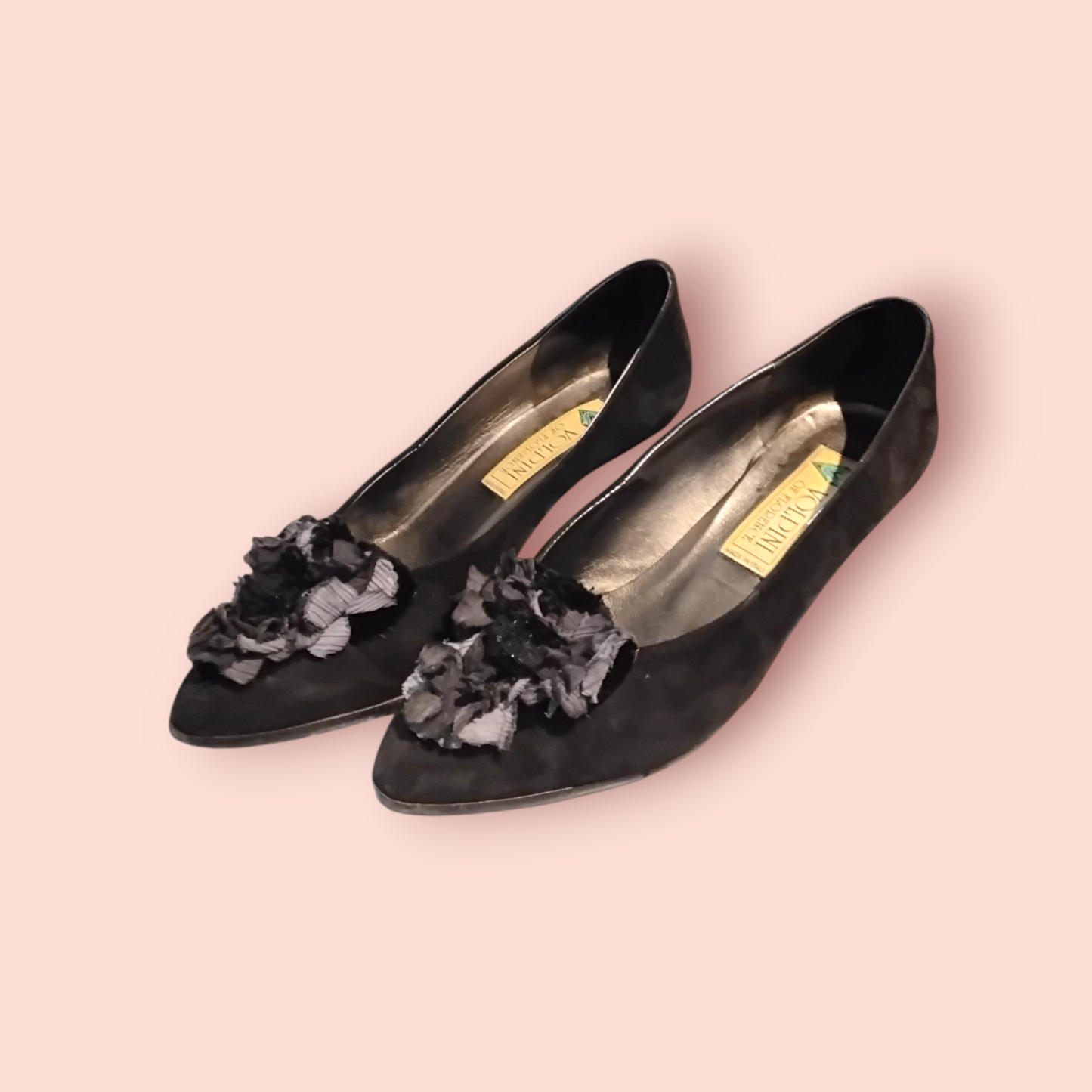 Volpini Pumps 38,5 Schwarz