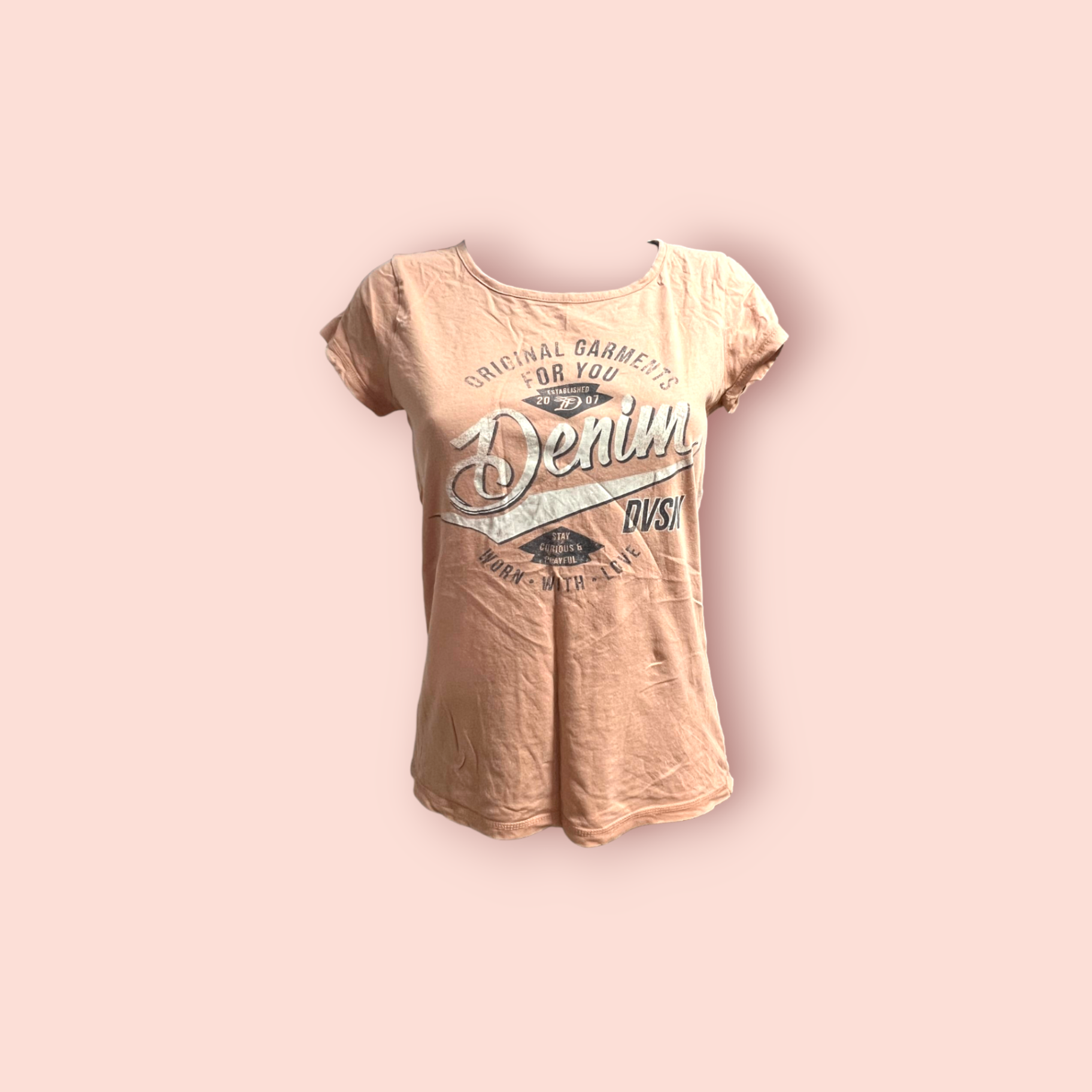 Tom Tailor T-Shirt M Rosa