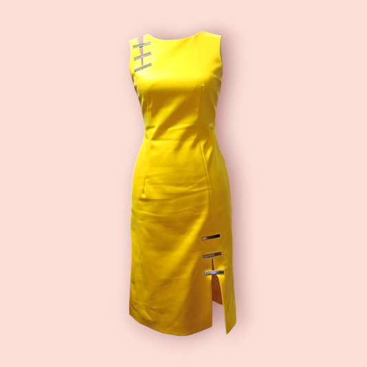 Kleid S Gelb