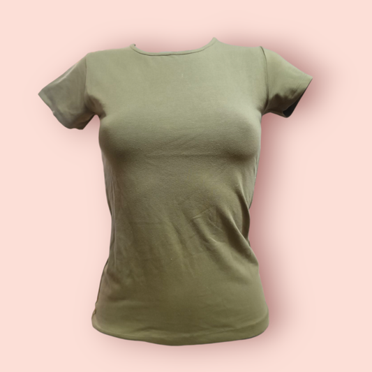 H&M T-Shirt S Olive