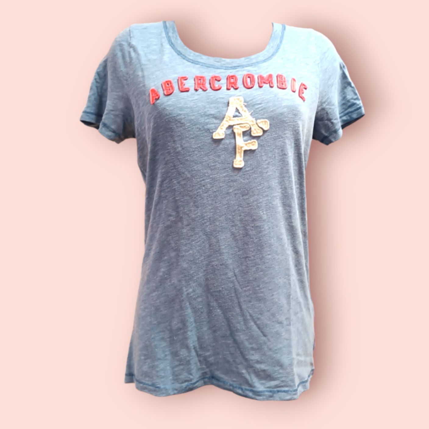 Abercrombie T-Shirt L Blau 