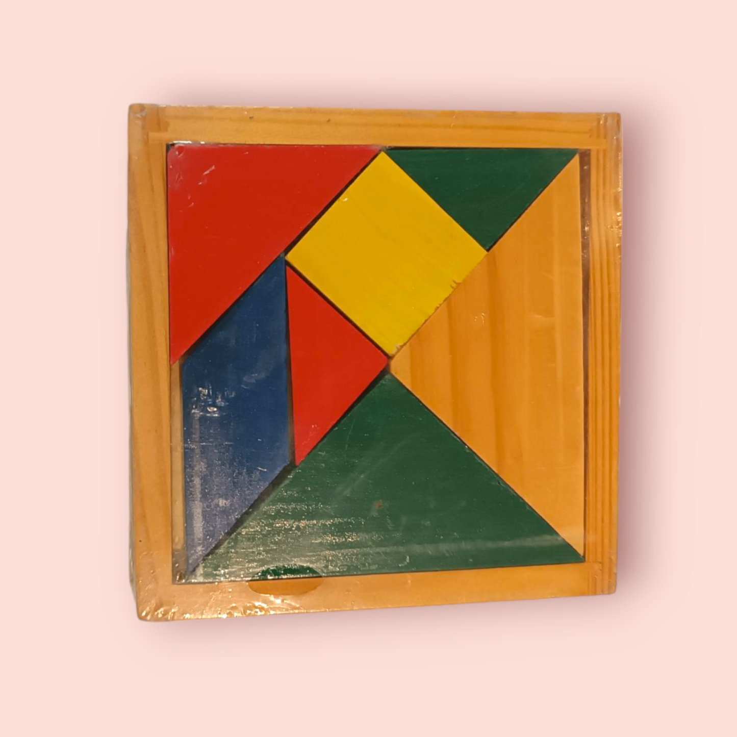 Puzzle Tangram Bunt
