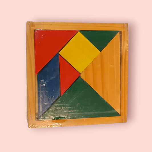 Puzzle Tangram Bunt