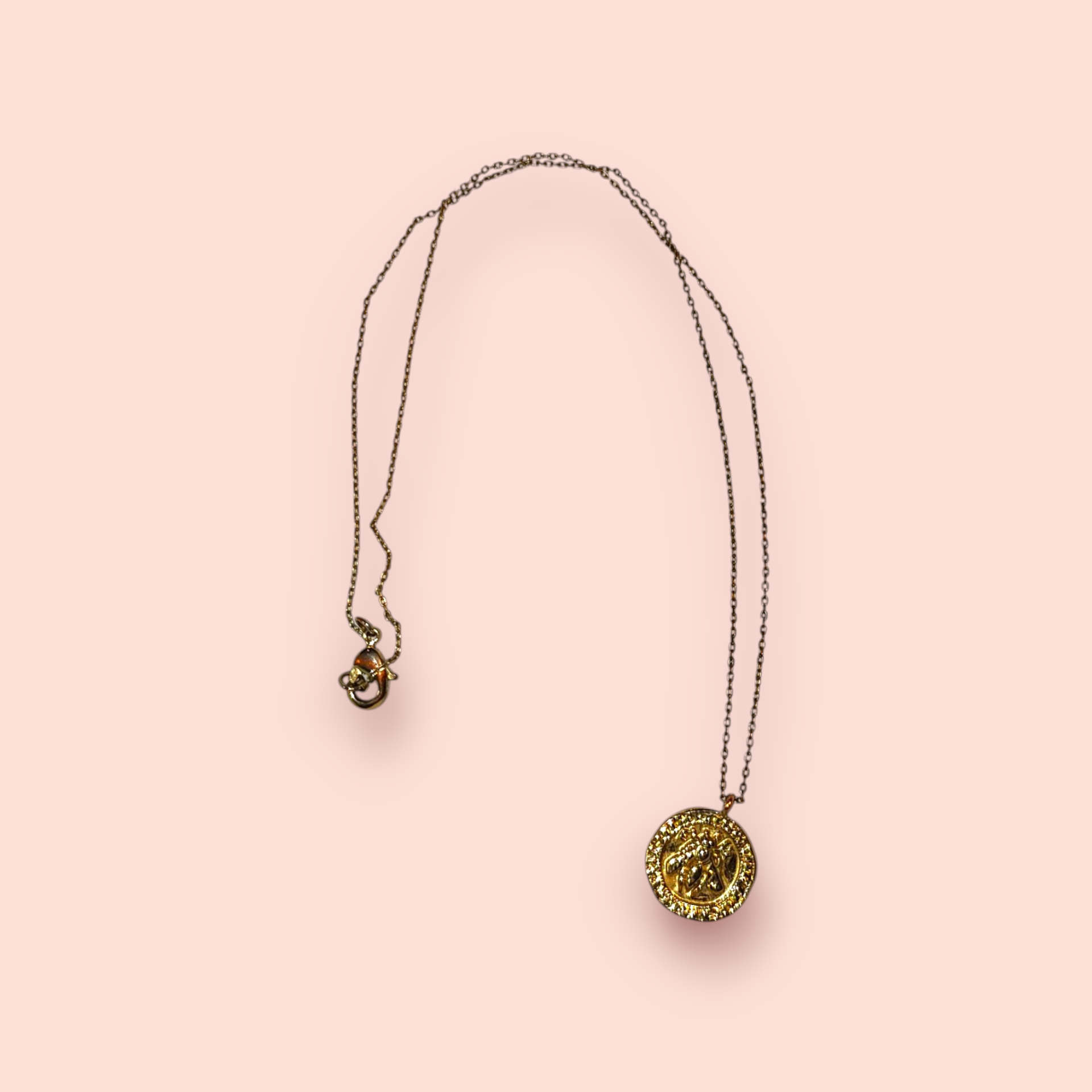 Halskette Gold mit Bienenanhänger