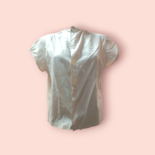 Bluse L Beige