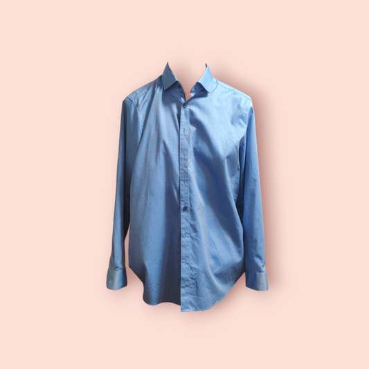 OLYMP Hemd 45 Blau