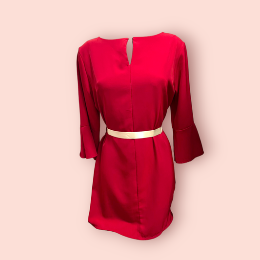 Kleid M Rot