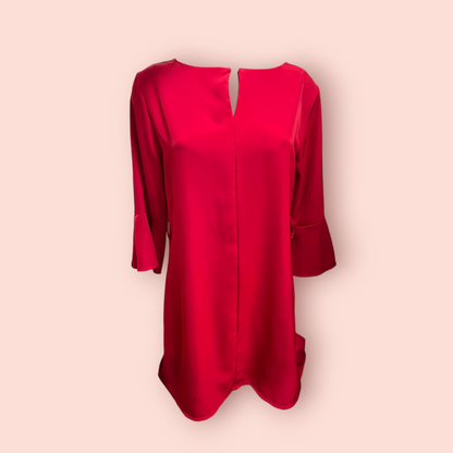 Kleid M Rot