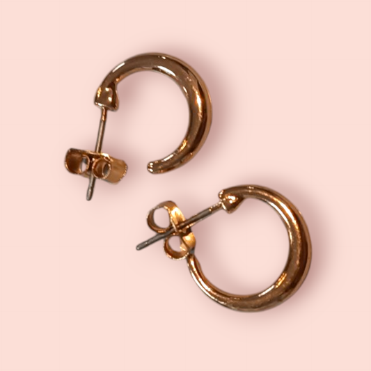 H&M Ohrringe Gold mittel