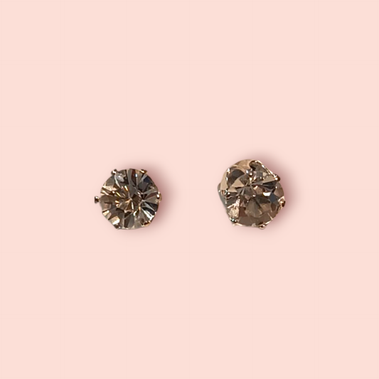 H&M Ohrringe Silber mit Kristall