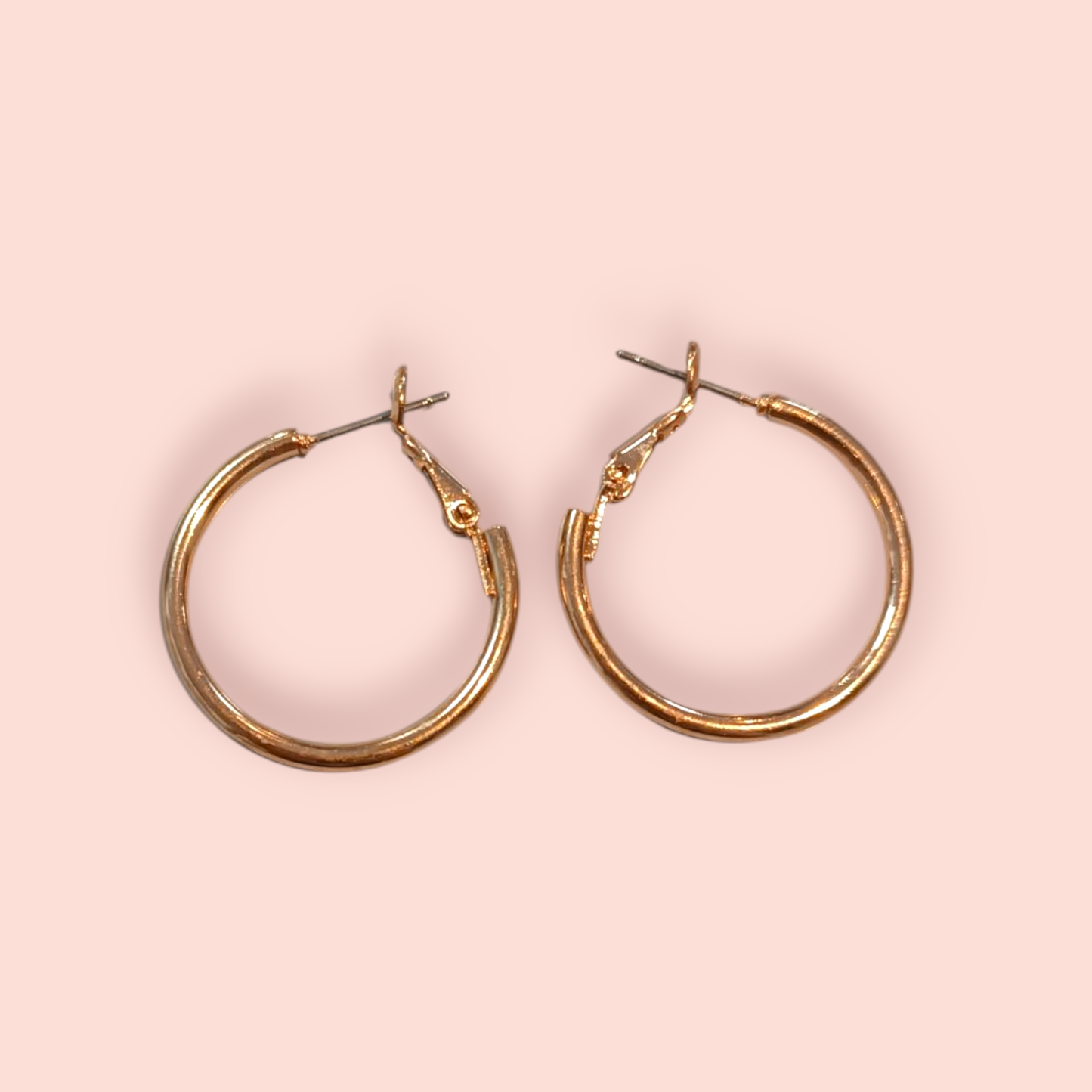 H&M Ohrringe Hoops Gold klein