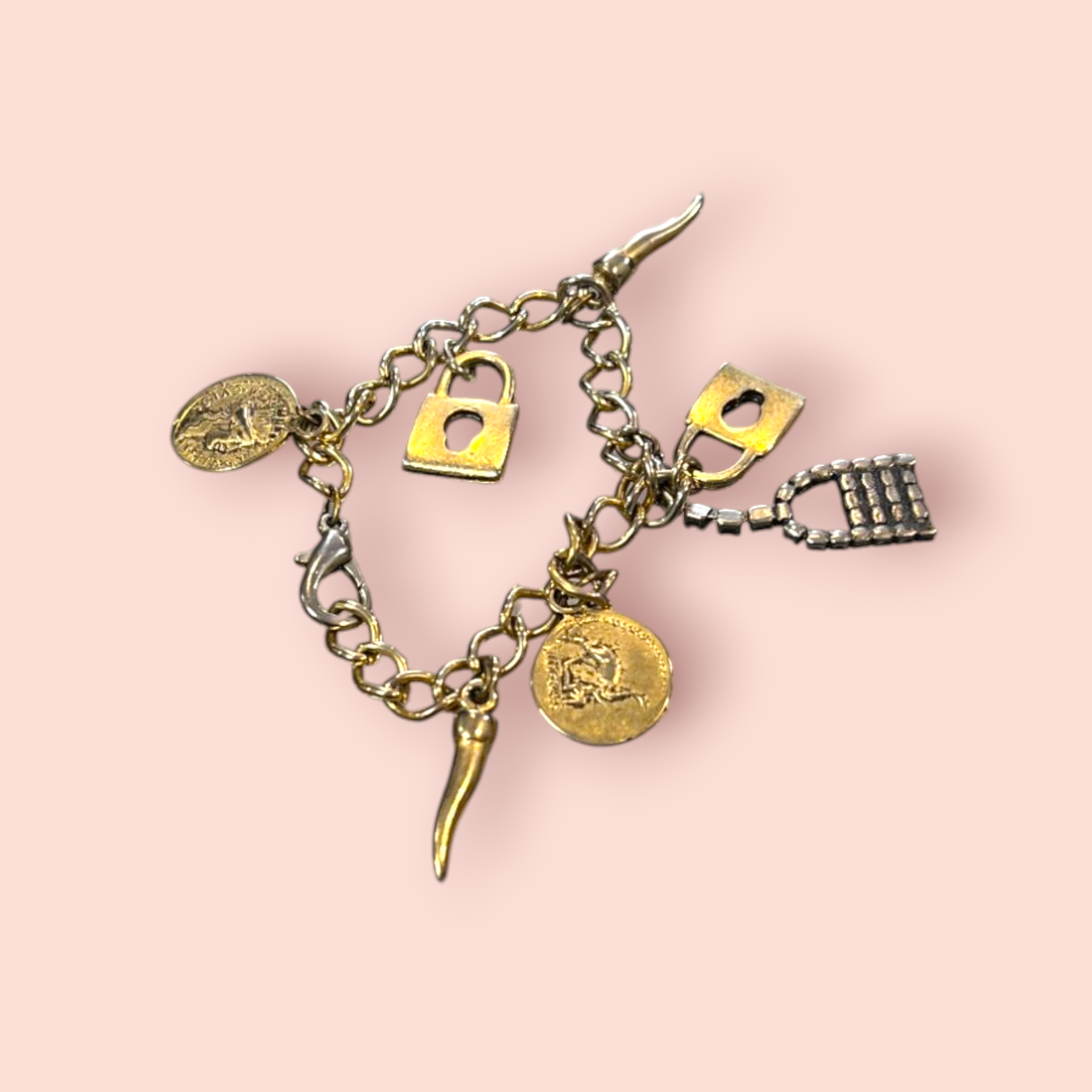 Bettelarmband Gold und Silber