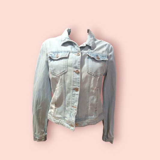 Calliope Jeansjacke XL Hellblau