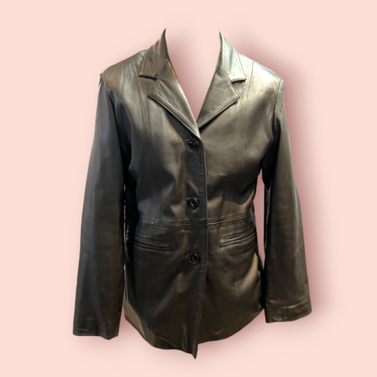 Danials Lederjacke 44 Schwarz