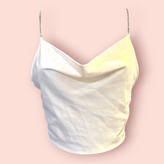 Shein Top XS Elfenbein
