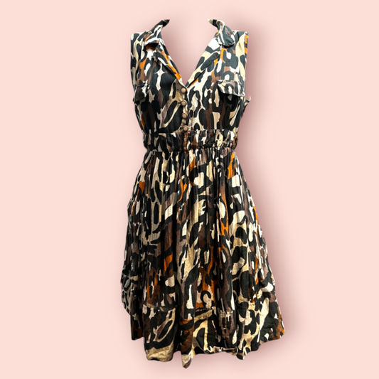 Zara Kleid XL Mehrfarbig