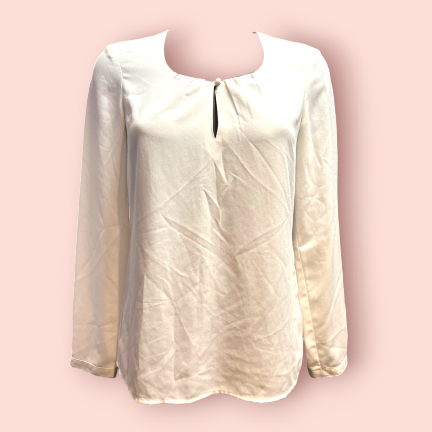 Bluse S Elfenbein