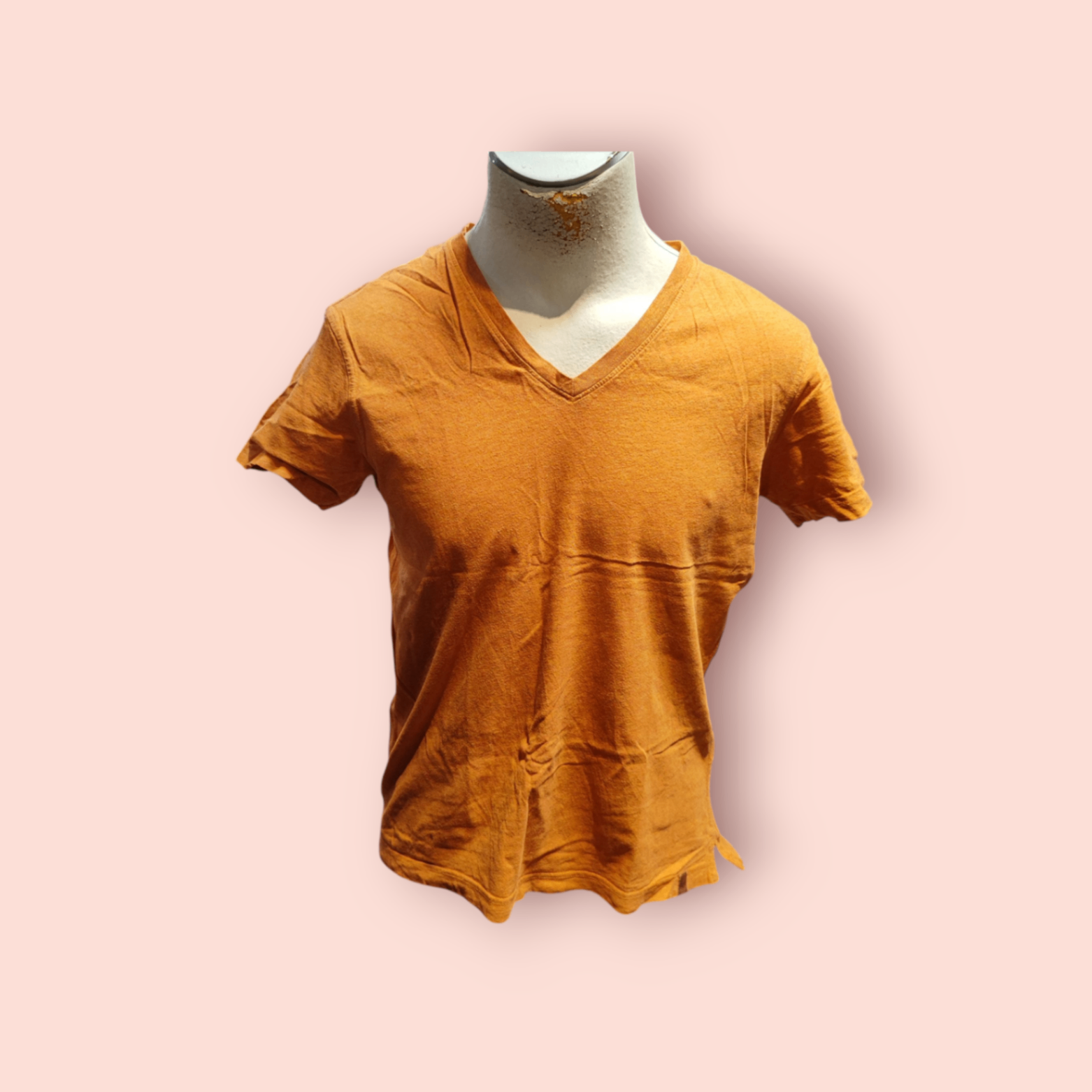 Ben Sherman T-Shirt M Orange