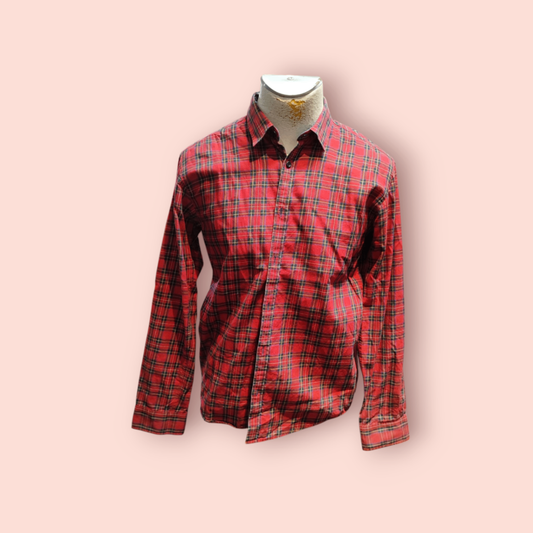 Selected homme Hemd M Rot kariert