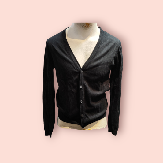 Bershka Strickjacke S Schwarz