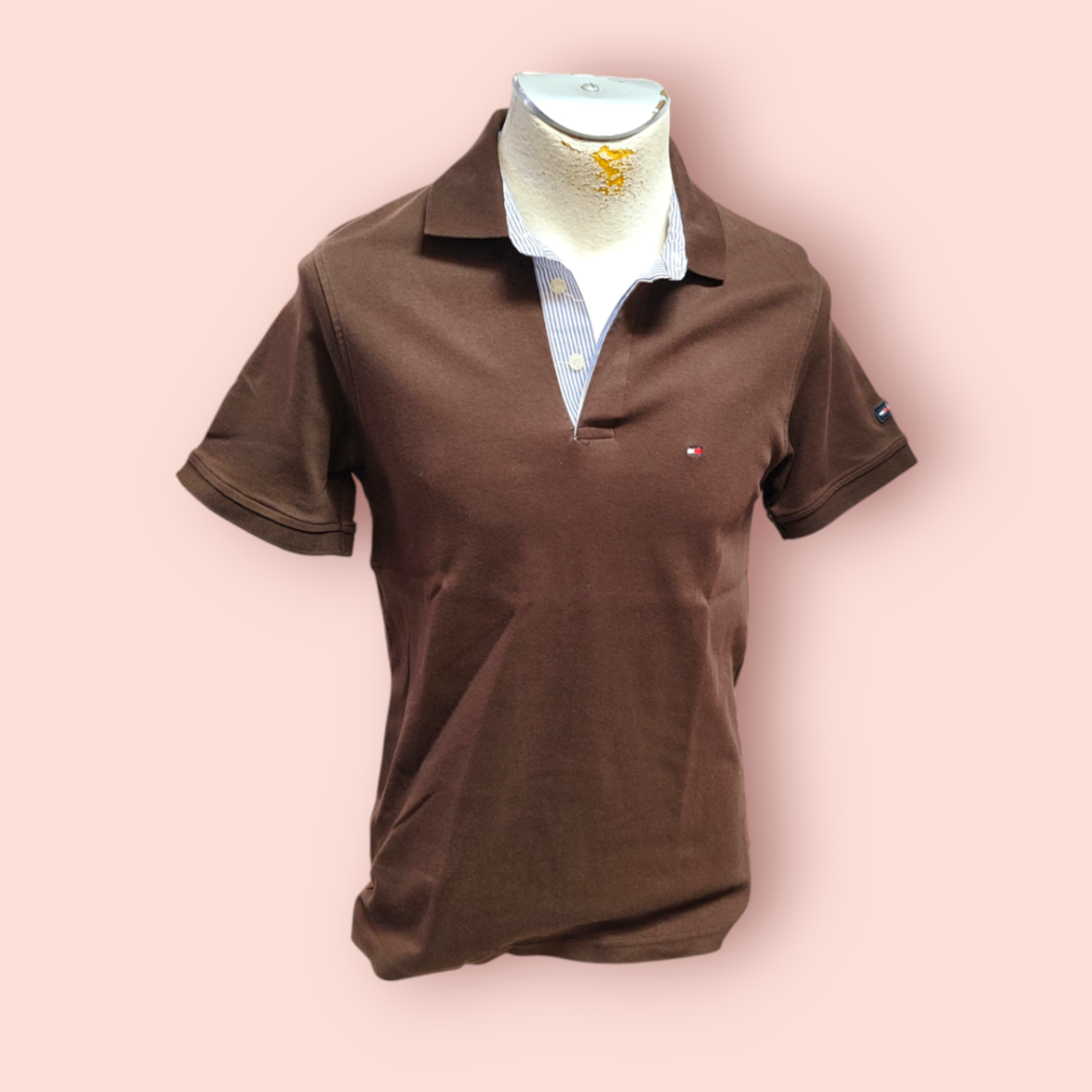 Tommy Hilfiger Poloshirt M Braun
