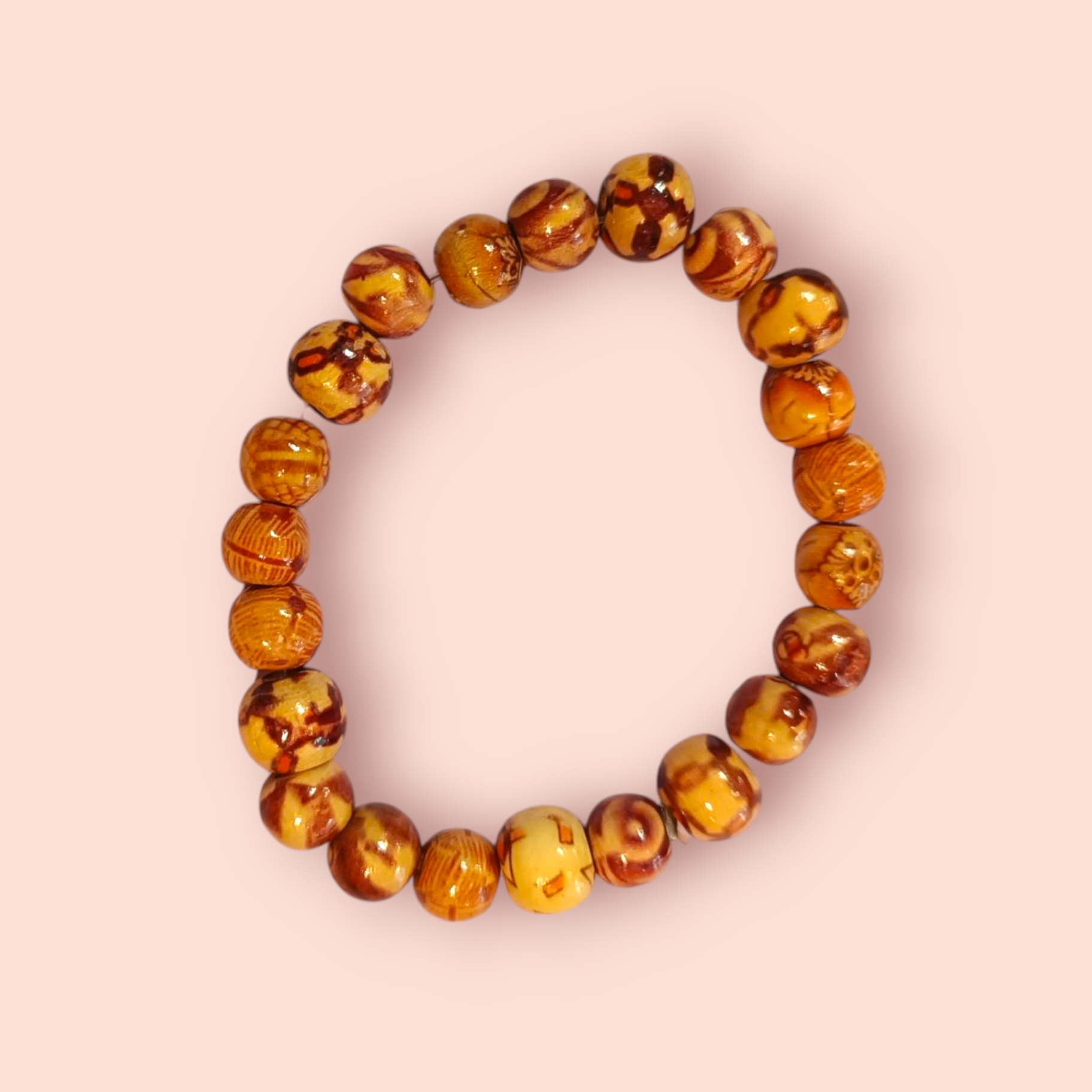 Armband Braune Perlen