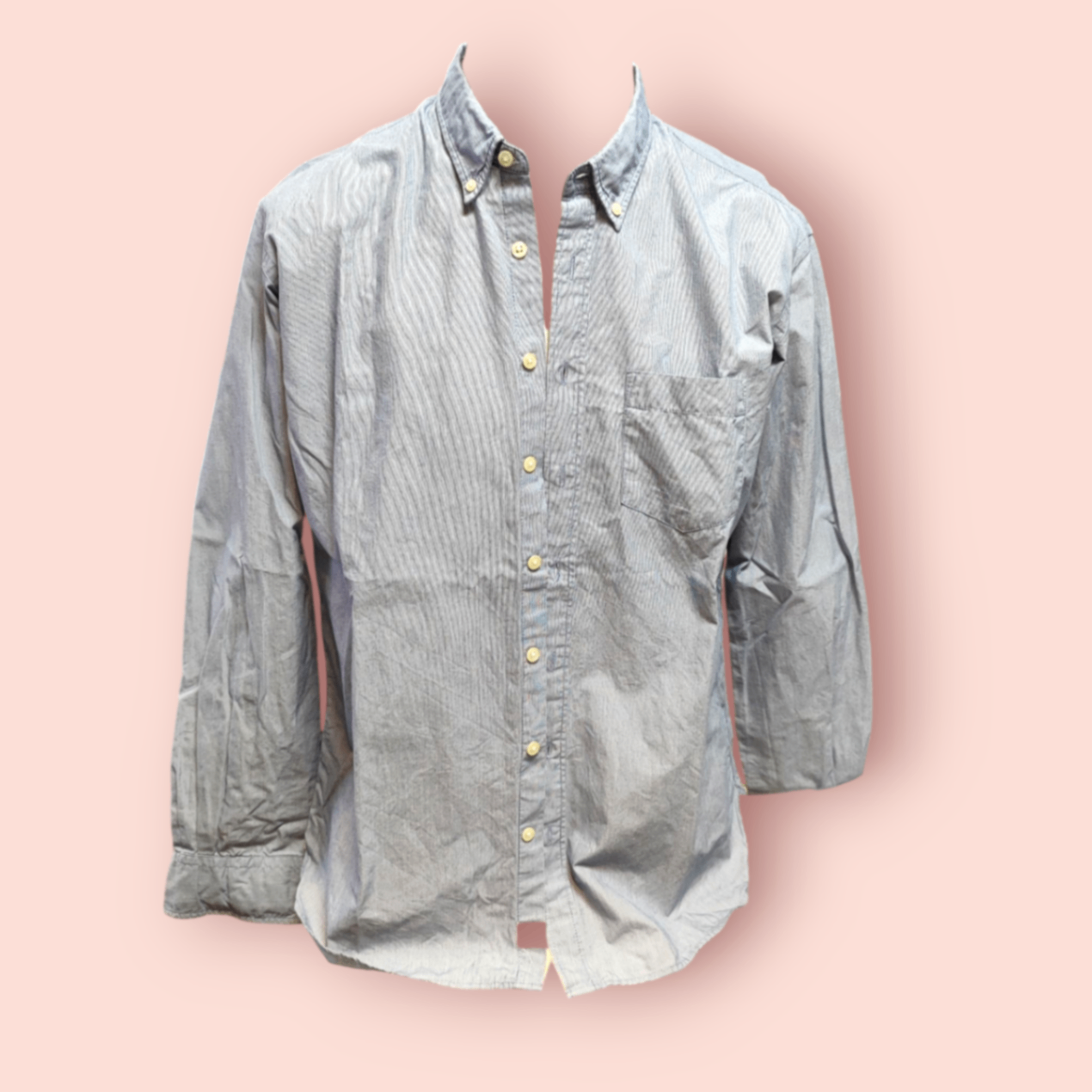 Abrams Hemd M Hellblau