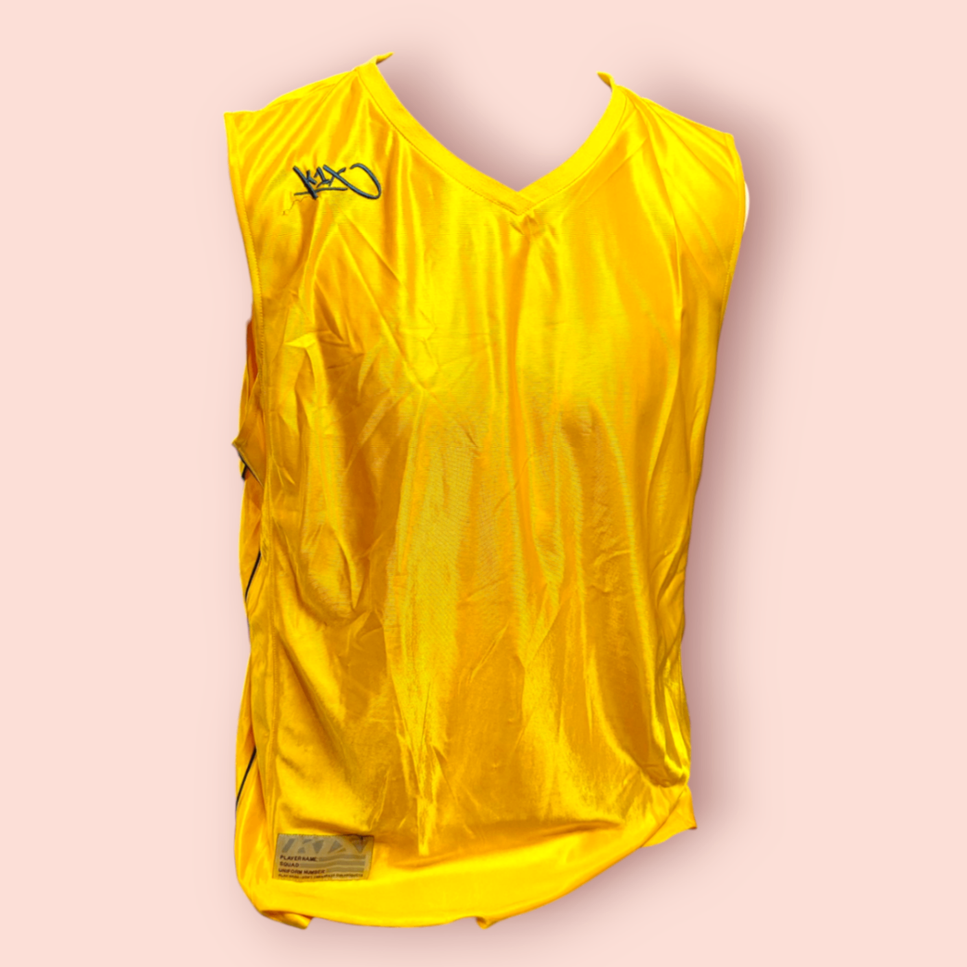 K1X Basketball Tanktop L Gelb