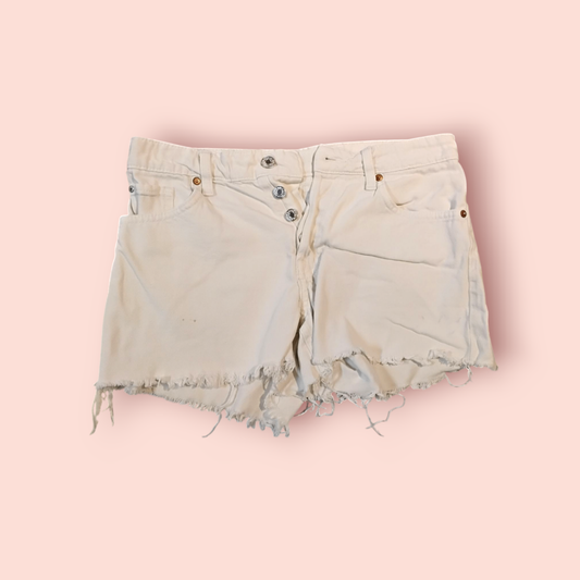 & Denim Shorts XS Weiß