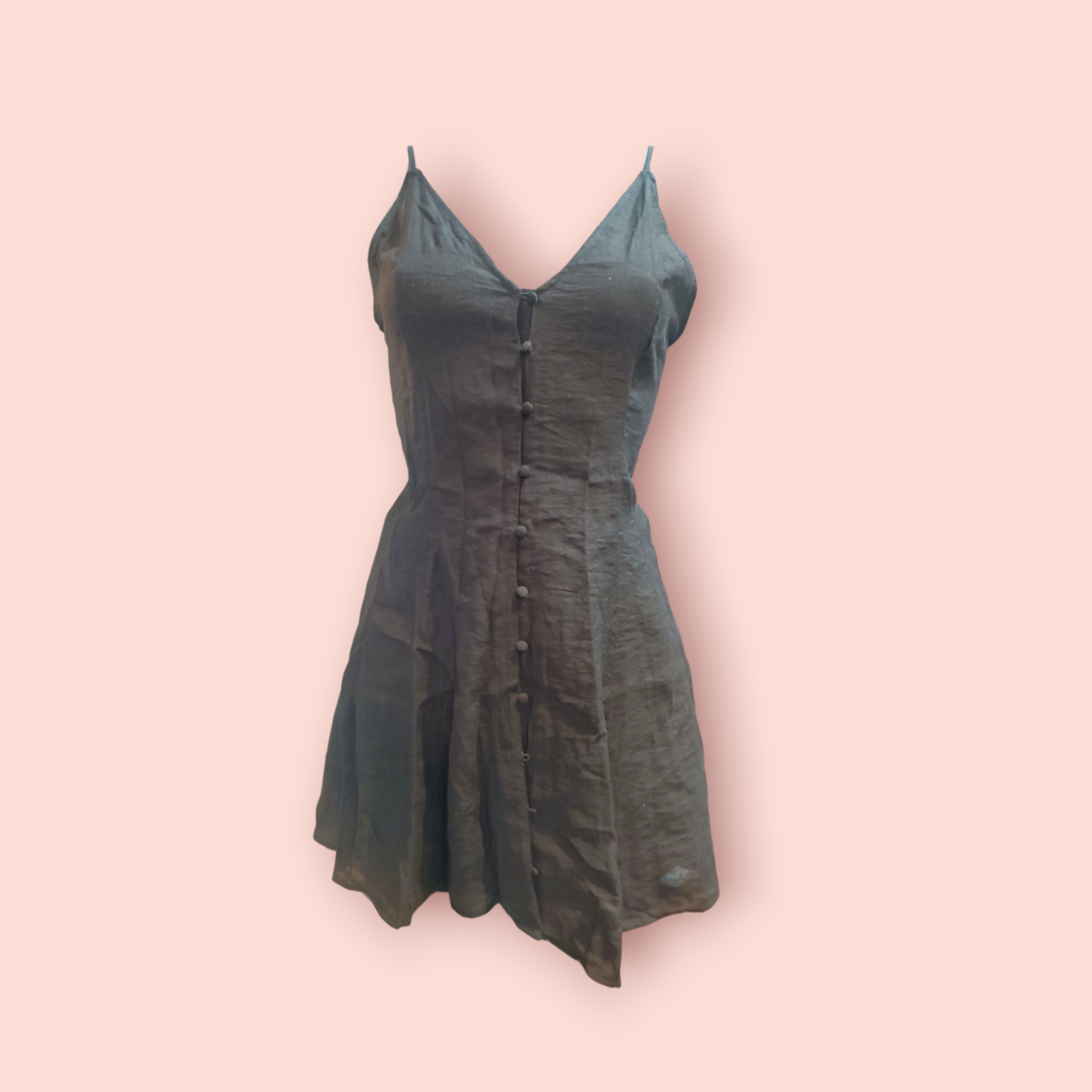 H&M Kleid M Schwarz