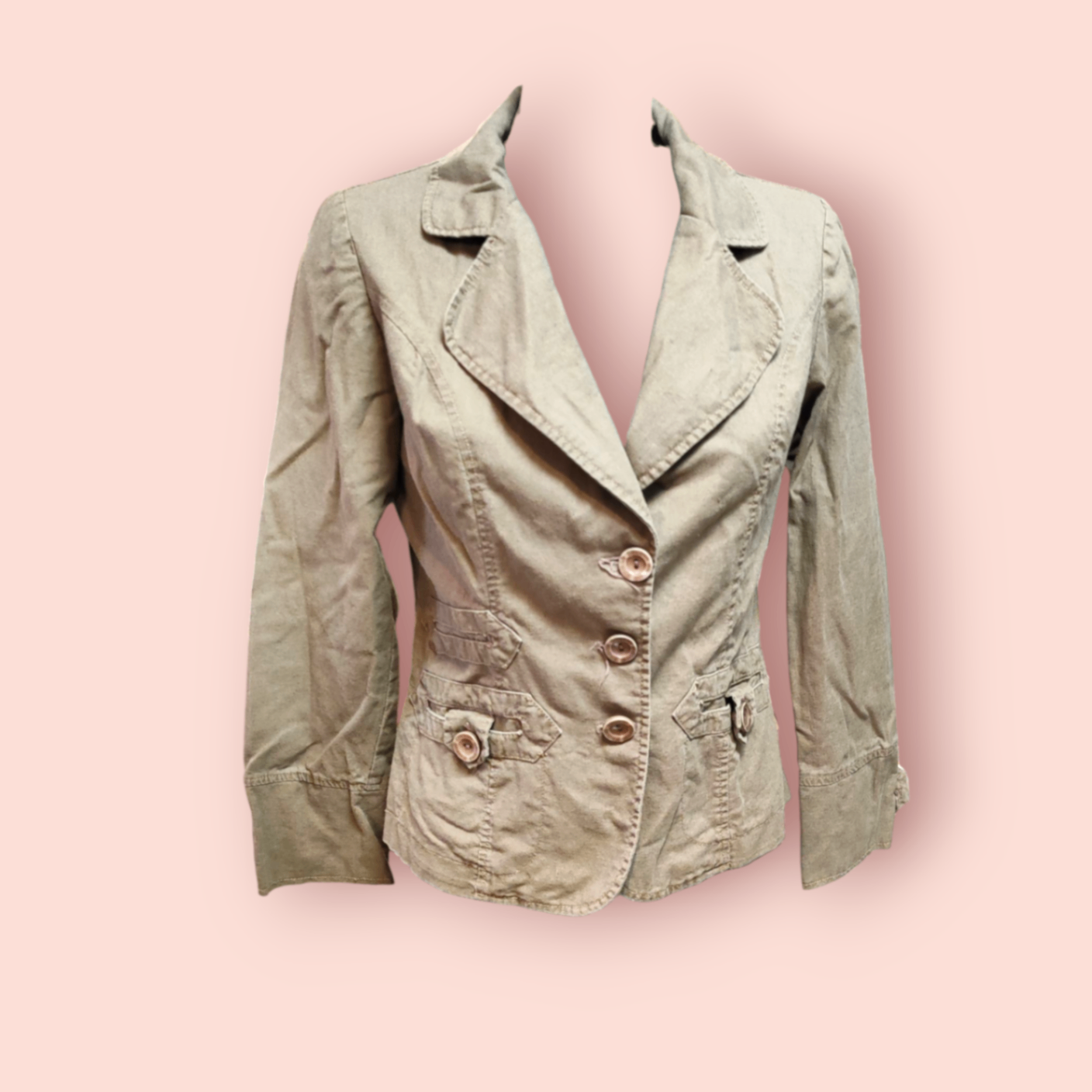 Flower Milano Blazer S Khaki