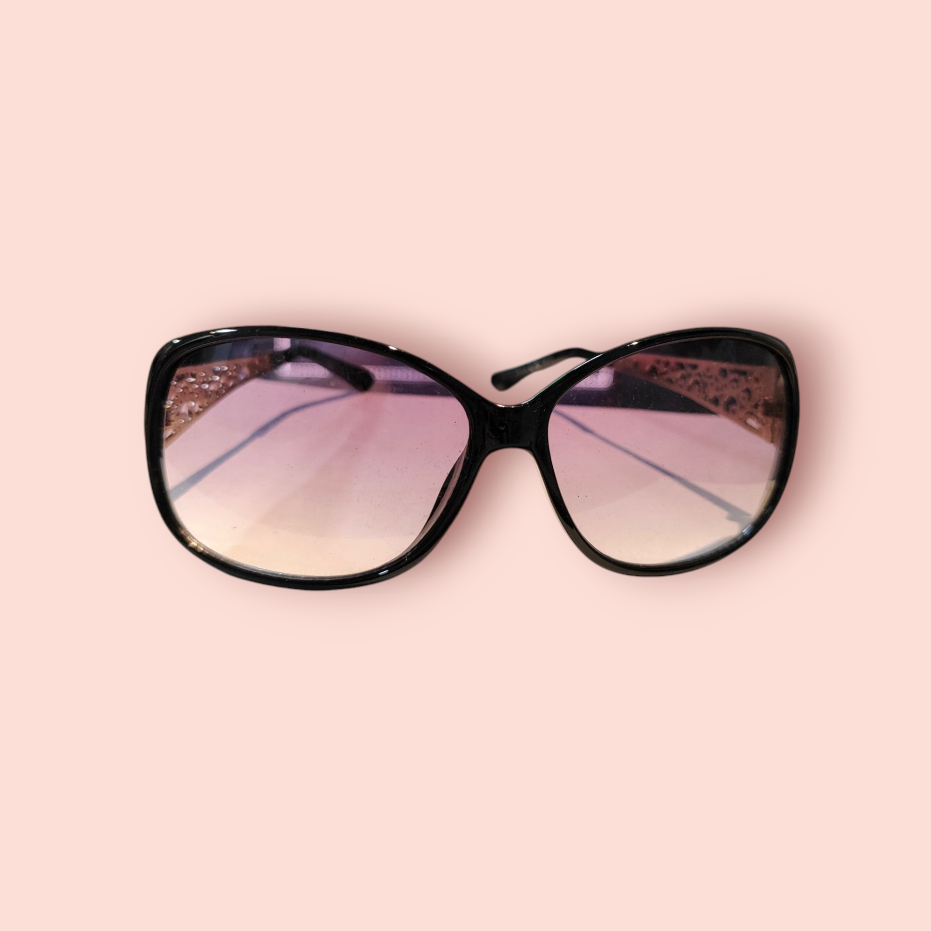 Bijou Brigitte Sonnenbrille Schwarz und Gold