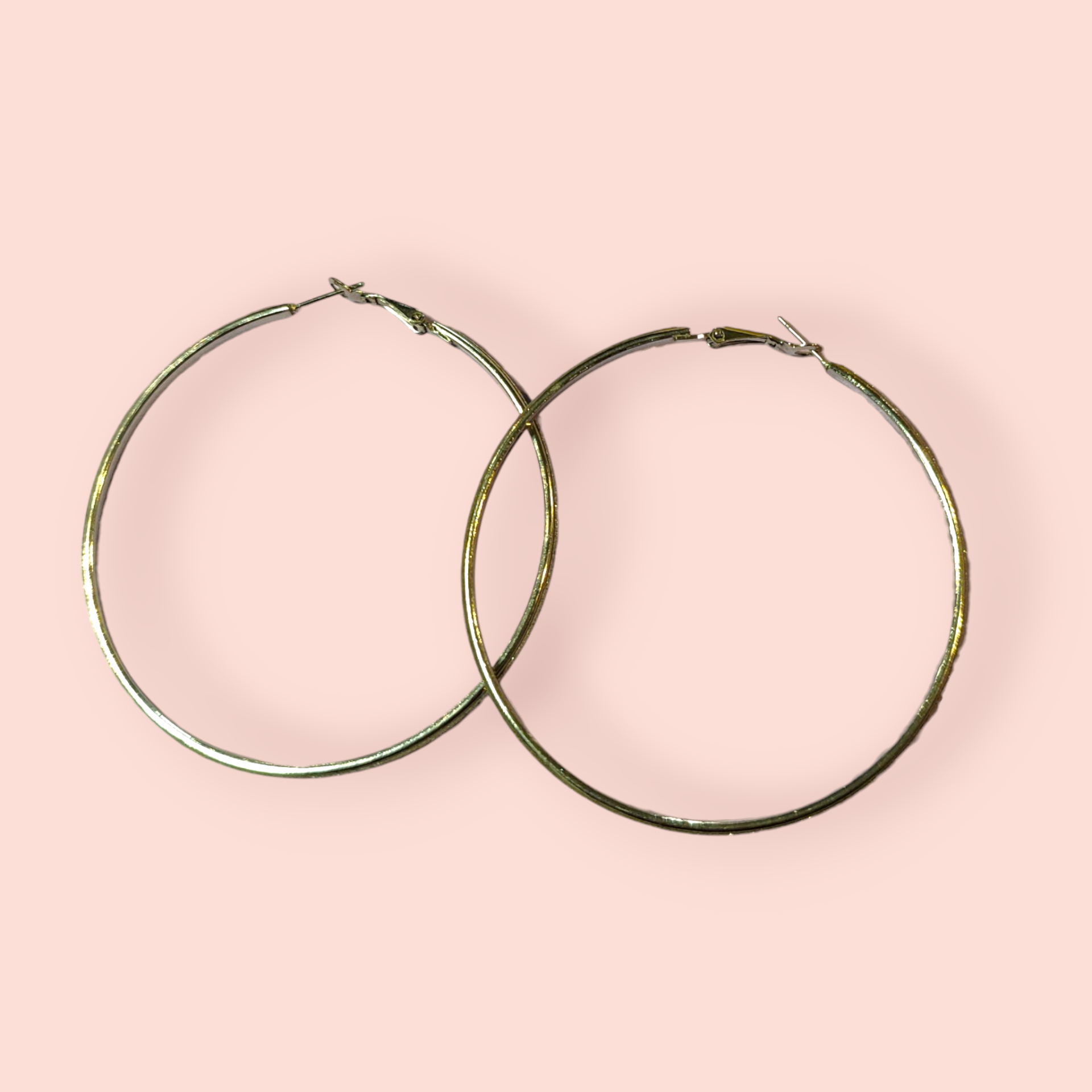 Ohrringe Silberne Hoops
