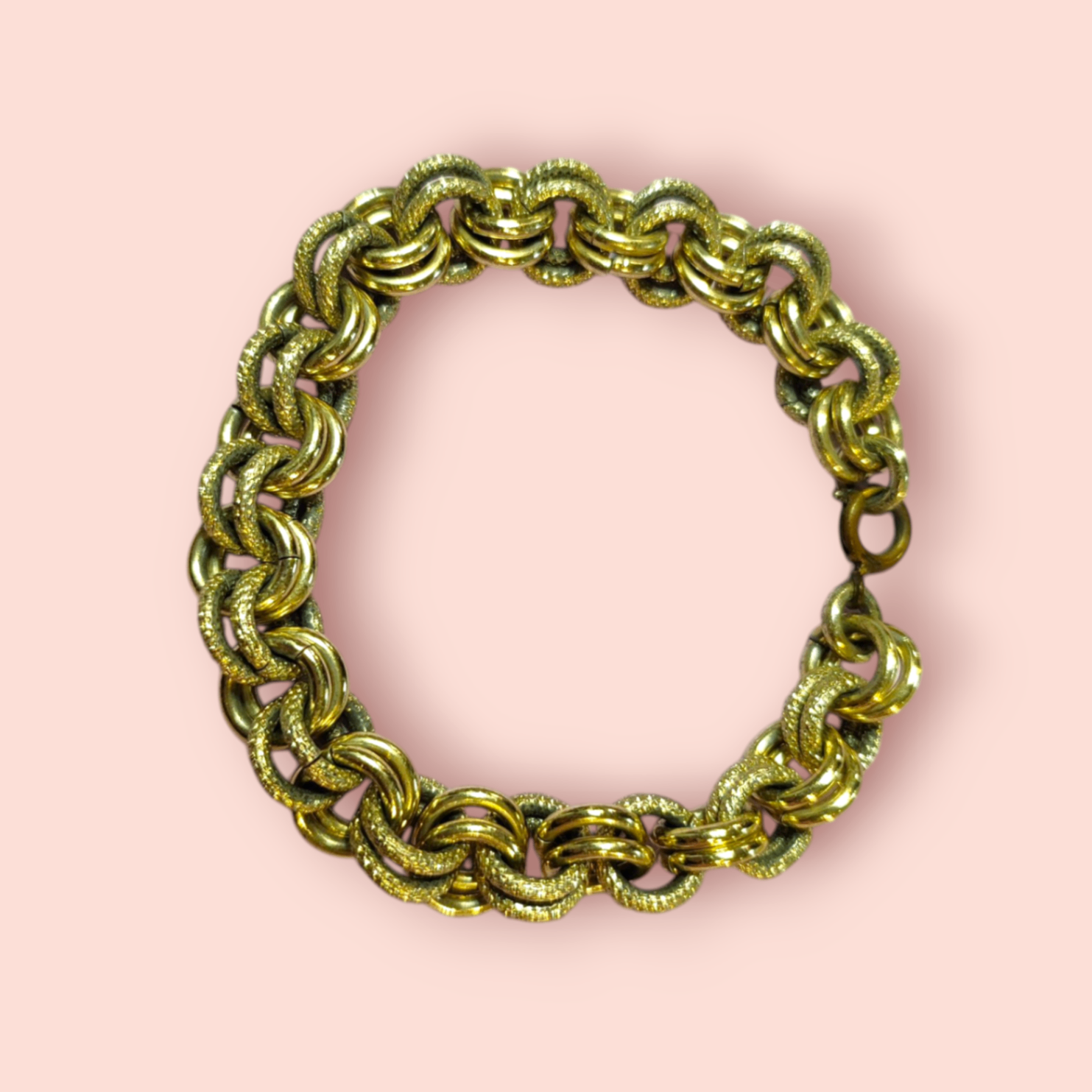 Armband Silberne und Glitzernde Ringe