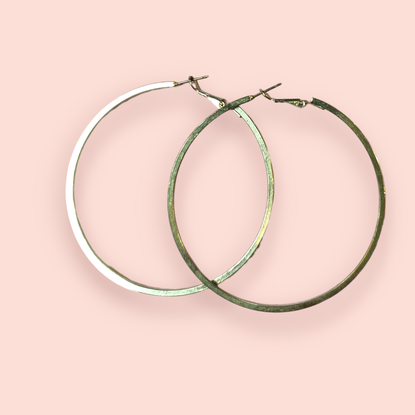 Ohrringe Silberne Hoops