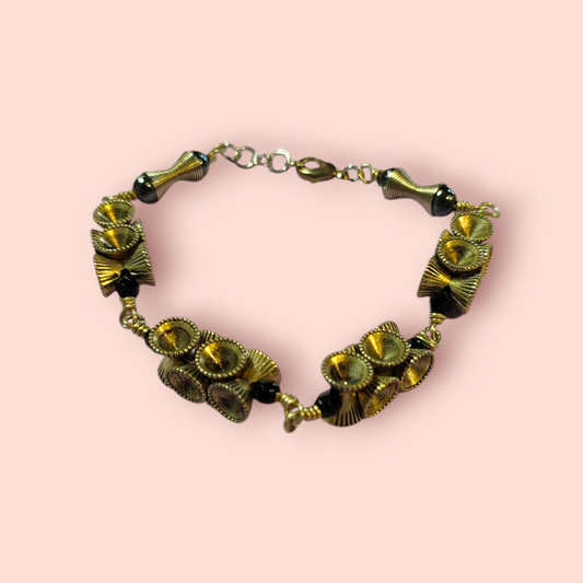 Armband Gold und Schwarz